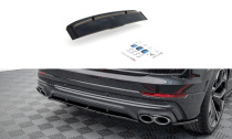 Audi SQ8 2020+ Bakre Splitter (Med Splitters) V.1 Maxton Design 